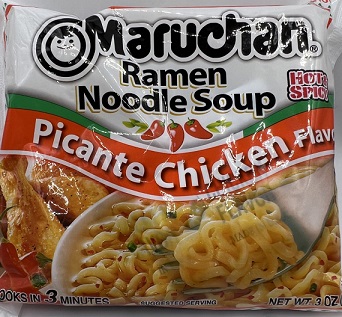 MARUCHAN RAMEN PICANTE CHICKEN - BAG 